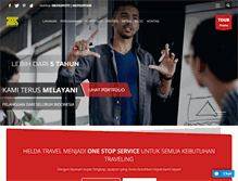 Tablet Screenshot of heldatravel.com